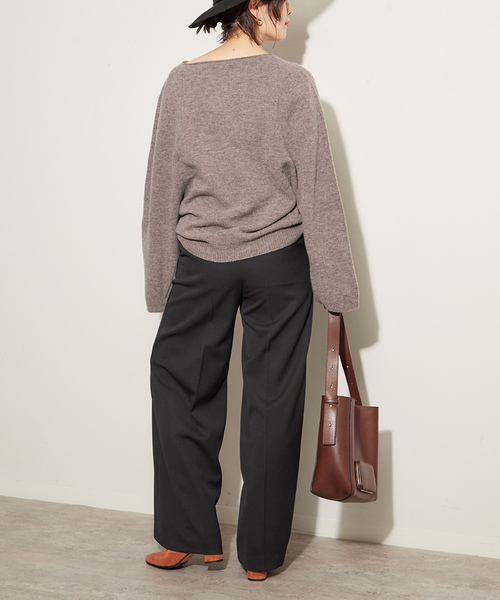 plage（プラージュ） 長袖ニット FREE ベージュ レディース : ZOZOTOWN