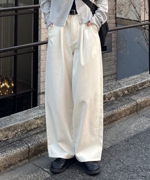 toko様　コットンツイル　ストレートパンツ COLONY 2139 パンツ 2タックコットンツイルストレートパンツ