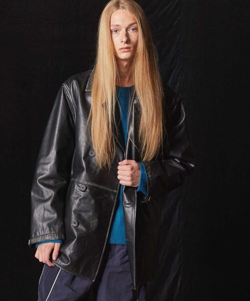 MAISON SPECIAL（メゾンスペシャル） レザージャケット 0 ブラック