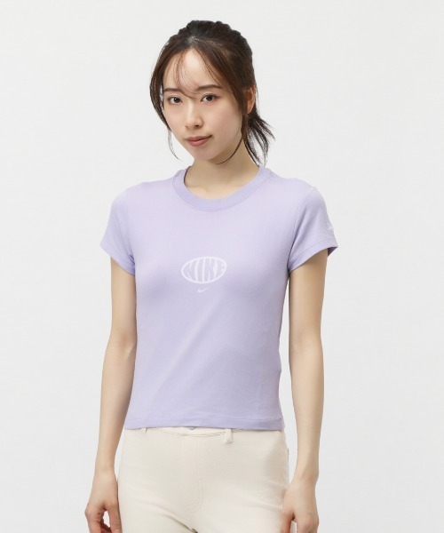 ナイキ NIKE レディース 半袖Tシャツ ナイキ ウィメンズ NSW チル ニット MD クロップ S/S Tシャツ OP IB7567599 （P NIKE tシャツ ナイキ NSW チル ニット MD クロップ S/S Tシャツ