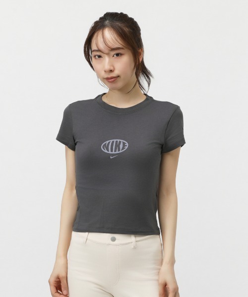 ナイキ NIKE レディース 半袖Tシャツ ナイキ ウィメンズ NSW チル ニット MD クロップ S/S Tシャツ OP IB7567599 （P ナイキ NIKE レディース 半袖Tシャツ ナイキ ウィメンズ NSW