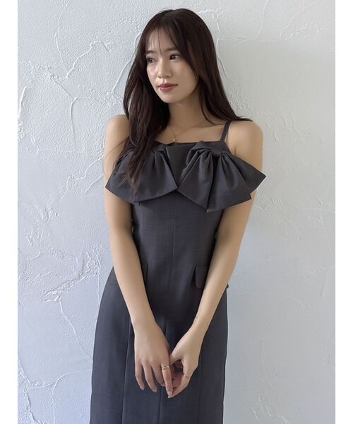 dazzlin（ダズリン） ワンピース ツインリボンディティールワンピース