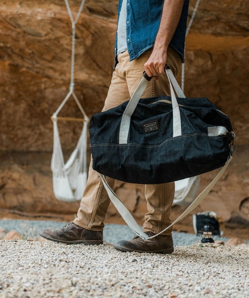 【新品未使用】BAREBONES ニーラムダッフル ボストンバッグ BAREBONES（ベアボーンズ） ボストンバッグ Neelum Duffel Denim/ニー