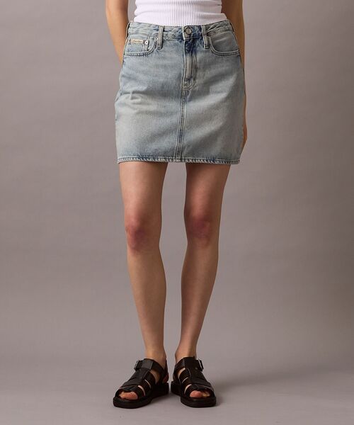 【 】◆CKJeans レギュラーミニスカート◆送料無料◆ Calvin Klein スカート レギュラー ミニスカート : ZOZOTOWN