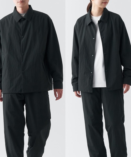 紳士 UVカット 撥水ストレッチ ジャケット | 無印良品