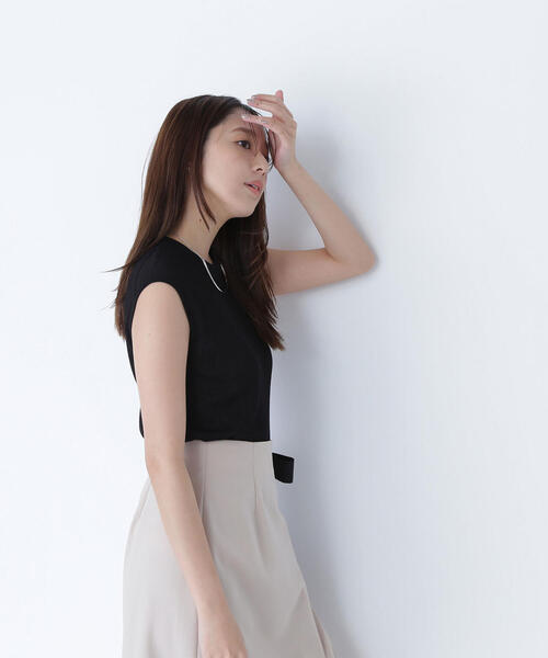 NATURAL BEAUTY BASIC ニット セーター 「Oggi8月号掲載」シアー