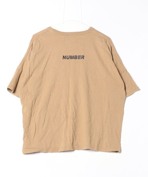 「NUMBER (N)INE」 半袖Tシャツ M ベージュ メンズ