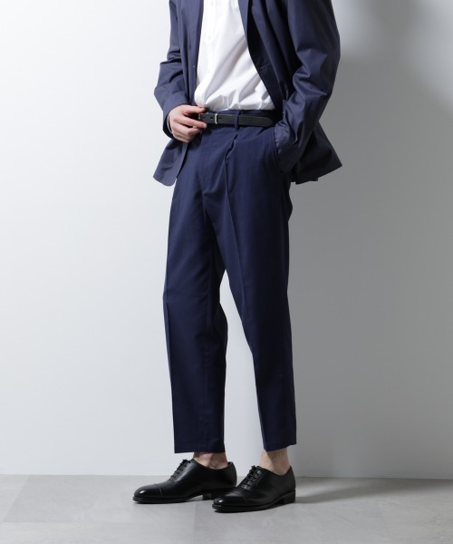 パンツ nu nude:masahiko maruyama - 2Tuck Cropped Pants/2タック