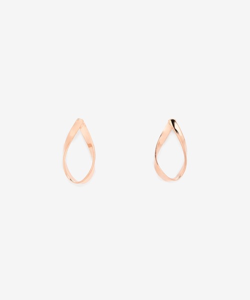 ESTELLE（エステール） uvカット ピアス K10 ピンクゴールド しずく