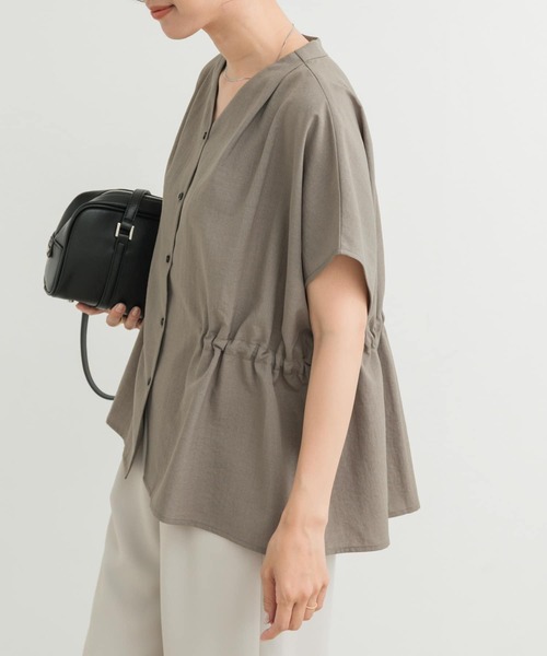 URBAN RESEARCH DOORS ブラウス シャツ 「再入荷」Vネック