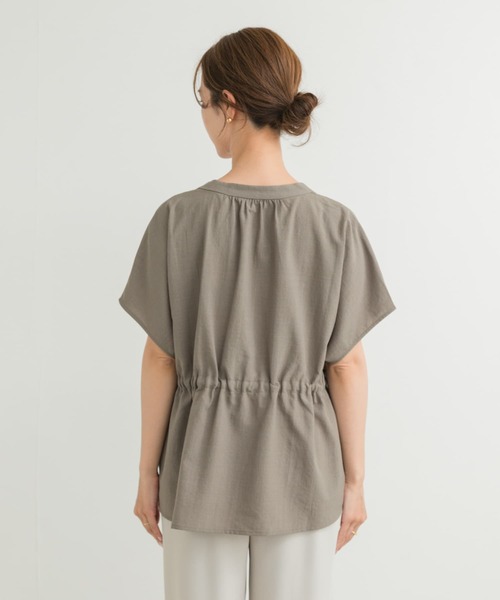 URBAN RESEARCH DOORS ブラウス シャツ 「再入荷」Vネック