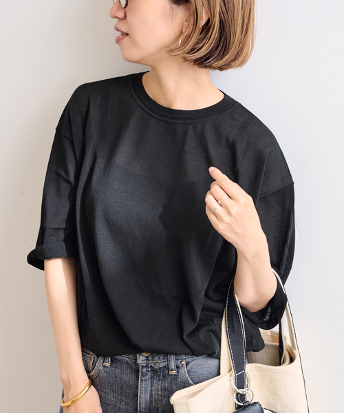 FRAMeWORK ニット セーター シアーニットTシャツ レディース
