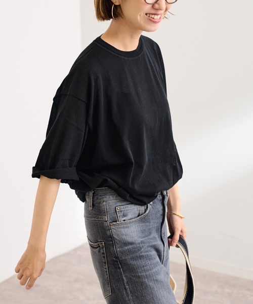 FRAMeWORK ニット セーター シアーニットTシャツ レディース