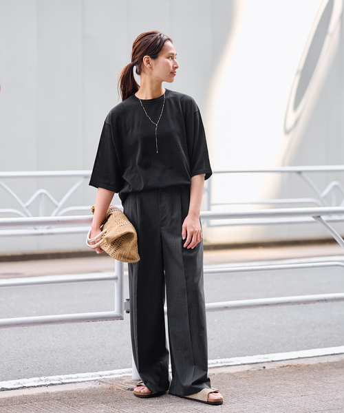 FRAMeWORK ニット セーター シアーニットTシャツ レディース