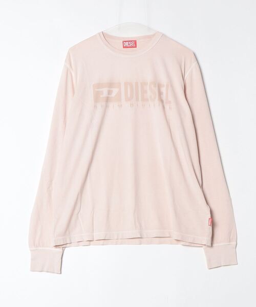 DIESEL 「DIESEL」 長袖Tシャツ X-LARGE グレー メンズ