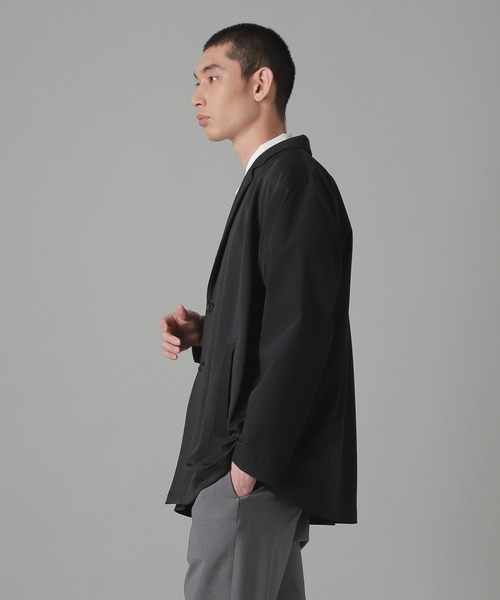 ZUCCa（ズッカ） ジャケット テーラードジャケット ドッキングスムース