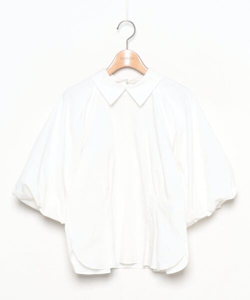 「DRESSTERIOR」 半袖シャツ 38 ベージュ レディース