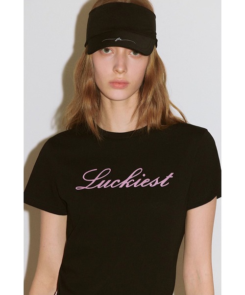 tシャツ シンプルデザイン レタリングプリント 半袖Tシャツ FX25S403「Fano Studios」「2025SS」 レディース メンズ