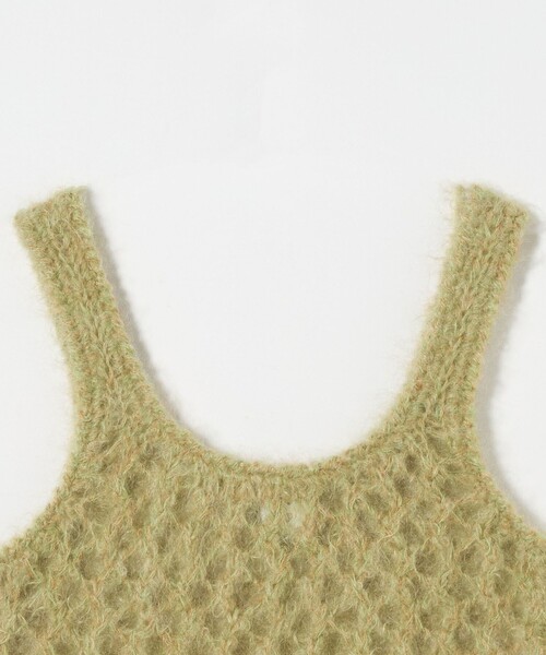 6 ニット セーター 「6(ROKU)」モヘヤウール タンクトップ ニット