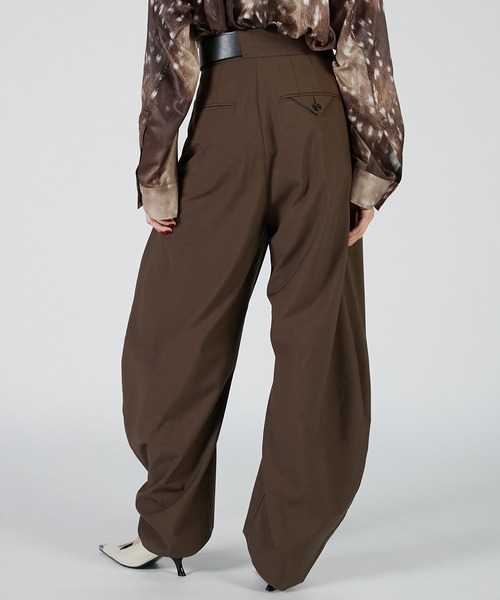 パンツ AMMY RIBBON PANTS PRANK PROJECT パンツ 「Pre-Order」アシメタックベルトパンツ