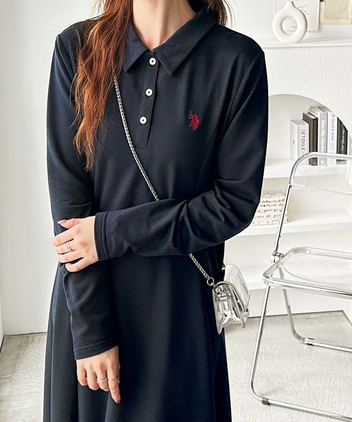 ポロ衿カットソーワンピース ポロ衿カットソーワンピース | JILL by JILL STUART（ジル バイ