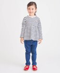 tシャツ ペプラムフレア長袖Tシャツ/7day...の詳細画像3