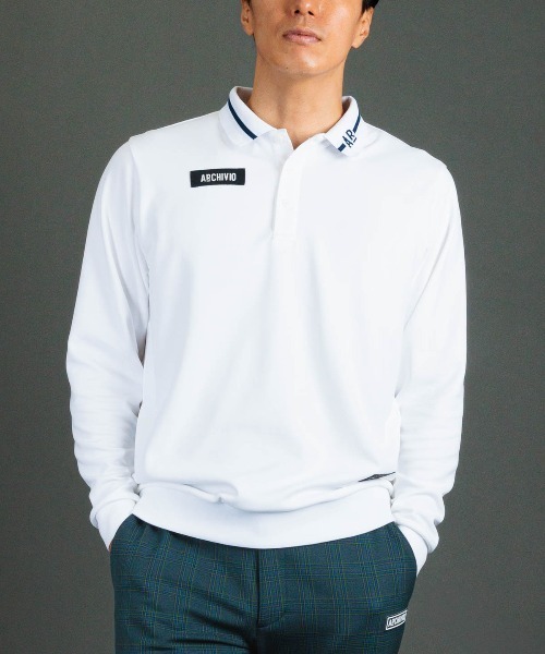 archivio（アルチビオ） ポロシャツ 「MENS」「メンズ」ライン襟UV