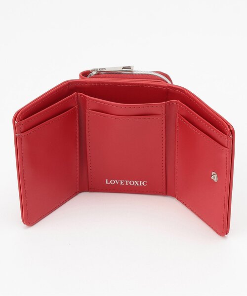 LOVETOXIC ハートスタッズ3折財布 : ZOZOTOWN Yahoo!店 - 通販