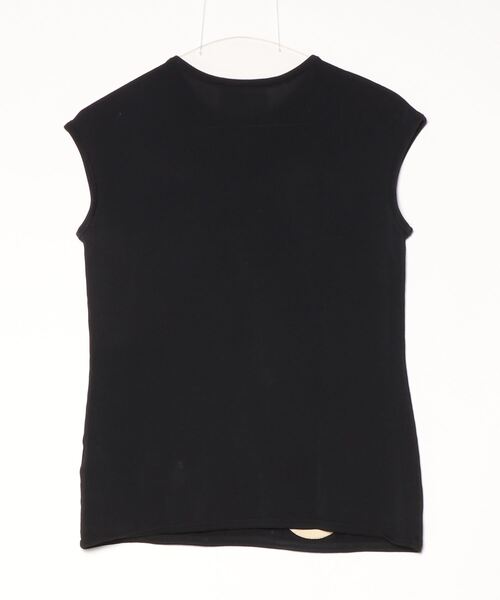 「AKANE UTSUNOMIYA」 ノースリーブトップス 38 ブラック レディース_画像2