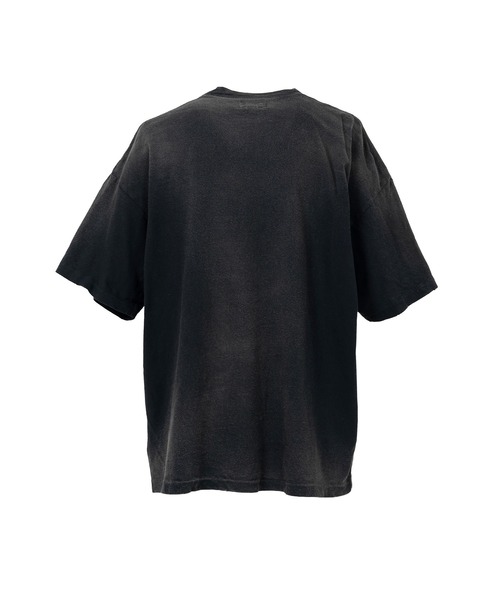 KAMIYA tシャツ Motorbike Messengers” Distressed T-shirt