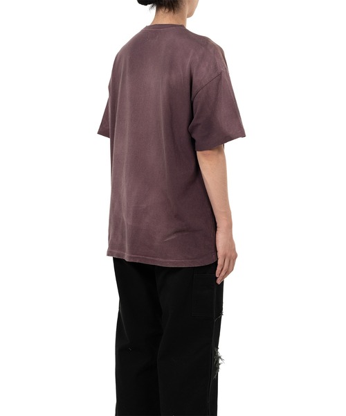 Mika出品 KAMIYA tシャツ Motorbike Messengers” Distressed T-shirt