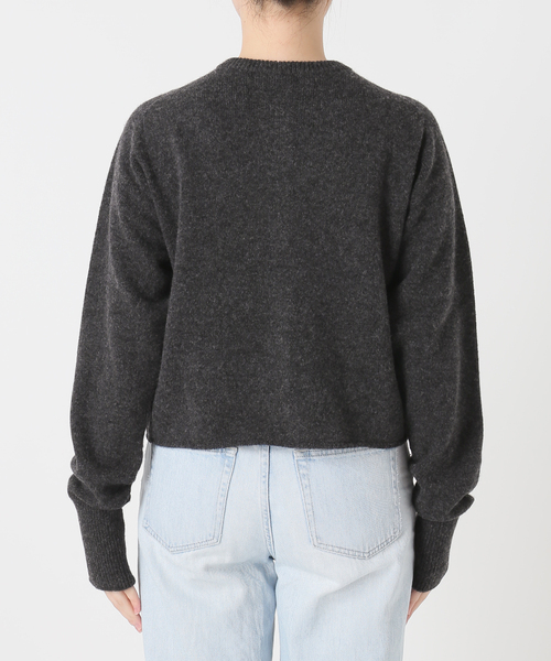 FRAMeWORK（フレームワーク） カーディガン 圧縮ウールクルーネック