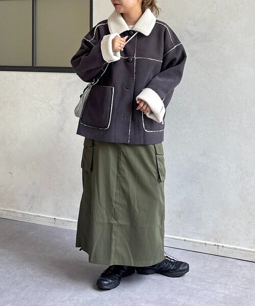 Hikaru出品　CPCMブルゾン フェイクレイヤードブルゾン | CPCM(シーピーシーエム)レディース