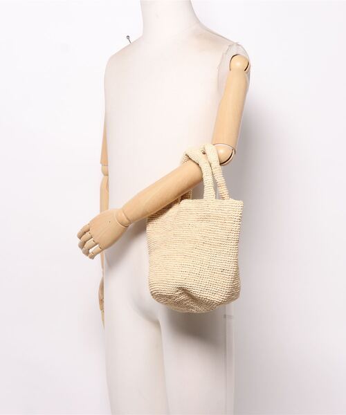 「Sans Arcidet」 かごバッグ FREE グレイッシュベージュ レディース_画像6