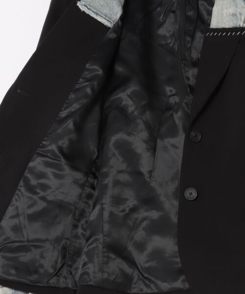 BLACK テーラードジャケット XS Desigual（デシグアル） ジャケット テーラードジャケット 入学式 卒園