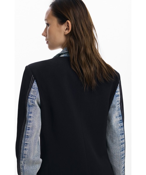 Desigual（デシグアル） ジャケット テーラードジャケット デニム襟