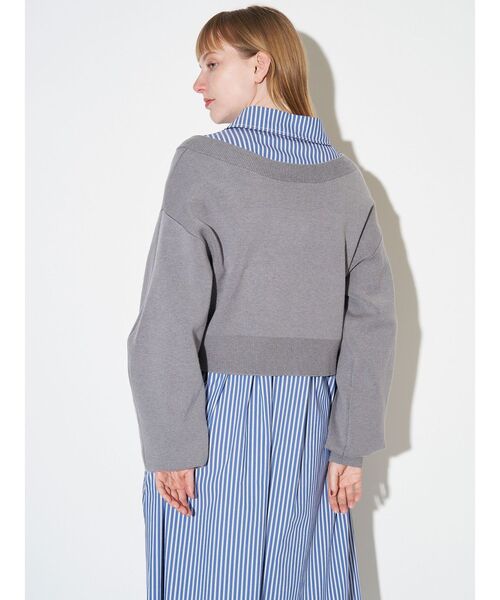 ELENDEEK（エレンディーク） ワンピース Vネックニットセット