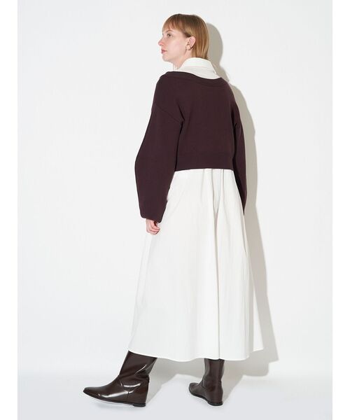 ELENDEEK（エレンディーク） ワンピース Vネックニットセット