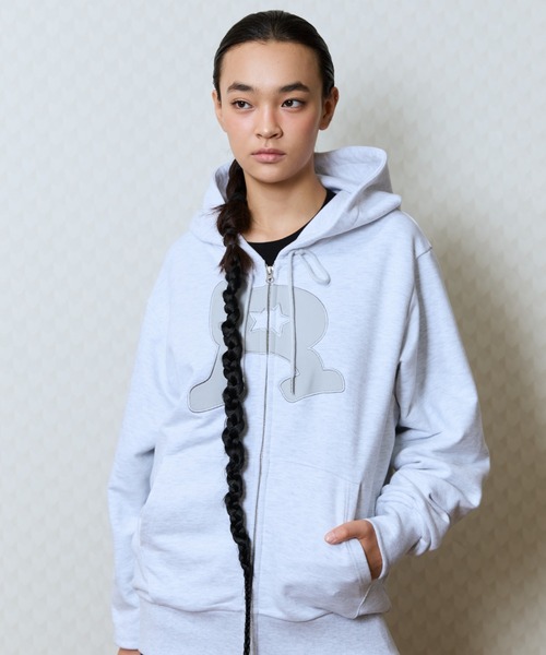 LUVISTRUE パーカー GT R HOOD ZIP UP レディース : ZOZOTOWN Yahoo!店