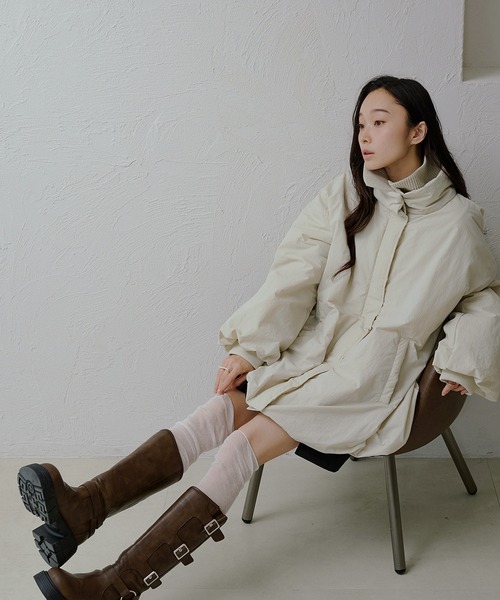 apres jour clair バルーン中綿アウター apres jour clair】バルーン中綿アウター（ブルゾン）｜apres jour