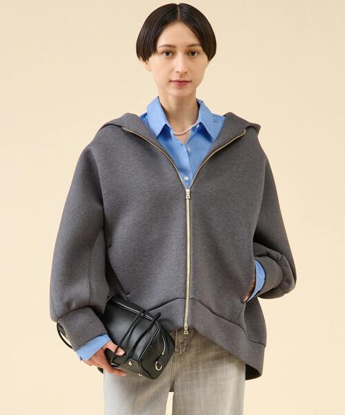 新品　マルティニーク　ダンボール　ジップ　ブルゾン マルティニーク 24AW ﾌﾞﾗｯｸ ﾀﾞﾝﾎﾞｰﾙｼﾞｯﾌﾟﾌﾞﾙｿﾞﾝ ﾉｰｶﾗｰｼﾞｬｹｯﾄ 表記なし 【公式通販】 