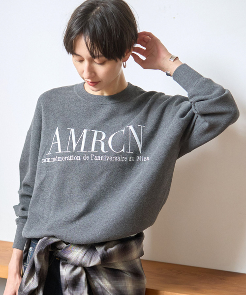 AMERICANA（アメリカーナ） ニット セーター 「AMERICANA×MICA＆DEAL