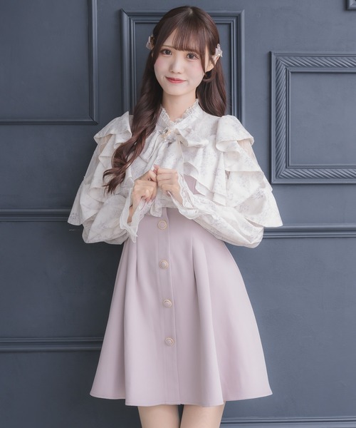 クチュールバイロジータ ワンピース ラッフルミニワンピース