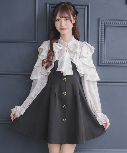 クチュールバイロジータ ワンピース ラッフルミニワンピース