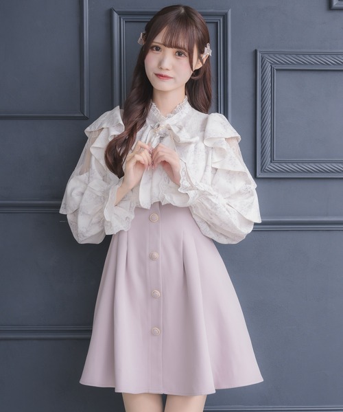 クチュールバイロジータ ワンピース ラッフルミニワンピース