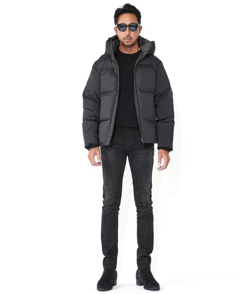 ダウンジャケット ダウン 「干場義雅×DRESSTERIOR」Ultimate Down Black メンズの画像