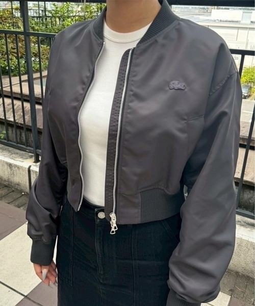 LACOSTE（ラコステ） ブルゾン アウター クロップド丈 ショートMA-1