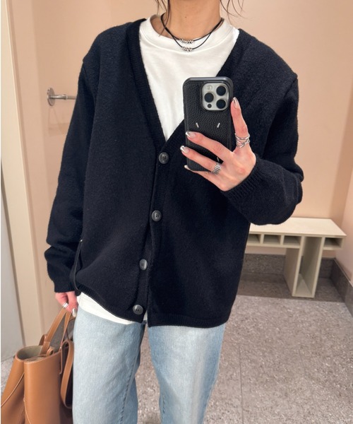 I-SOOK 「ISOOK」 ニットカーディガン FREE アイボリー