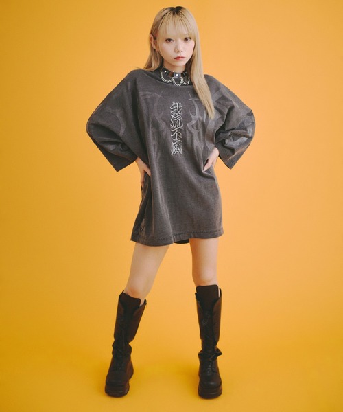 GALFY（ガルフィー） 半袖Tシャツ LARGE ブラウン メンズ : ZOZOTOWN