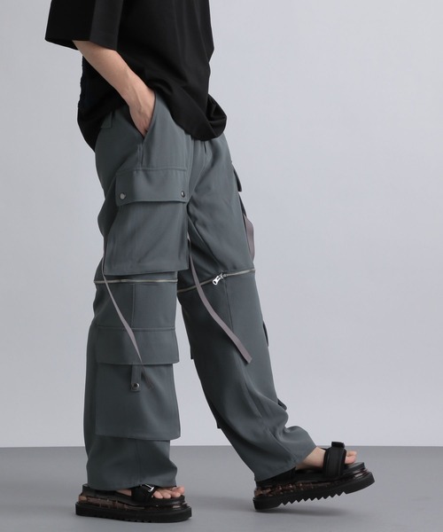 HARE（ハレ） カーゴパンツ SMALL ブラック メンズ : ZOZOTOWN Yahoo